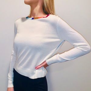 Splendid x Missoni holiday ringer cashmere sweater